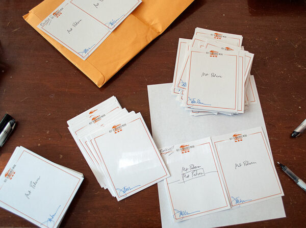 Banggai Cardinalfish book signature plates making a stop in Duluth, MN