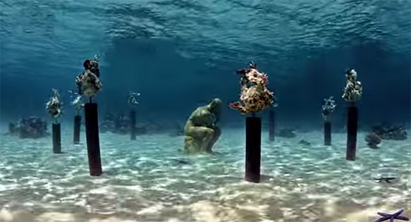 VIDEO: Underwater Museum: A Tribute to the Ocean
