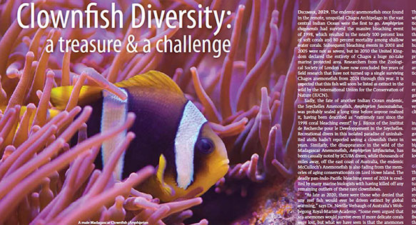 CORAL Excerpt – Clownfish Diversity: A Treasure and A Challenge (Part 1)