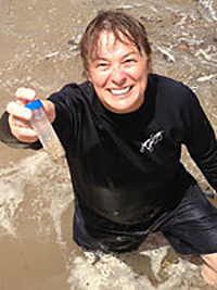 Dr. Ruth Gates at the Hawaii Institute of Marine Biology.