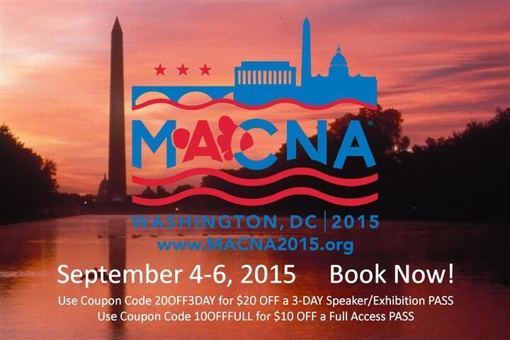 50 days until MACNA 2015 in DC!