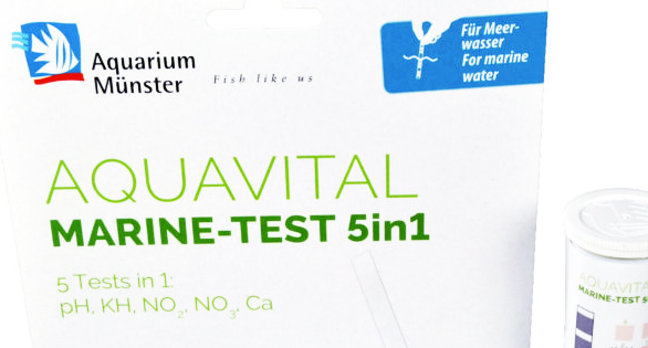 Aquavital Introduces MARINE-TEST 5in1 Water Test Strips