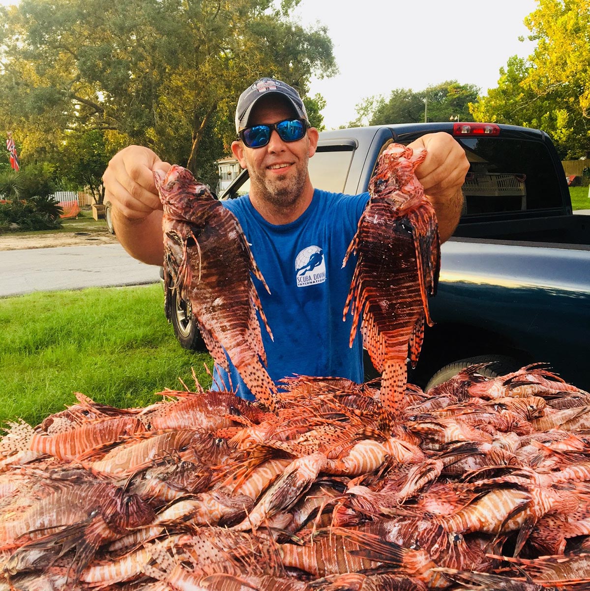 Recreational 2018 Lionfish Challenge Winner (Lionfish King). Lionfish King John McCain removed 1,137 #lionfish in the recreational category during the 2018 Lionfish Challenge. #FWC2018