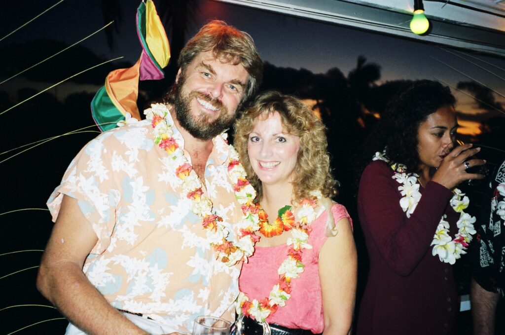 Walt and Deb Smith in Tonga, circa 1992-93