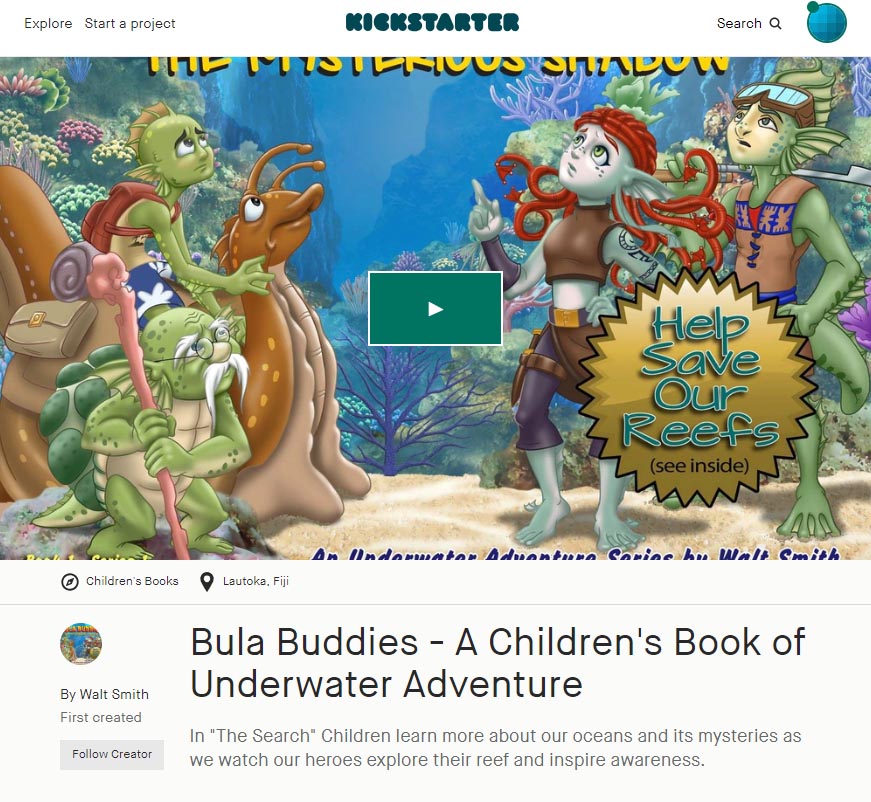 Bula Buddies: The Search - see more on Kickstarter now.