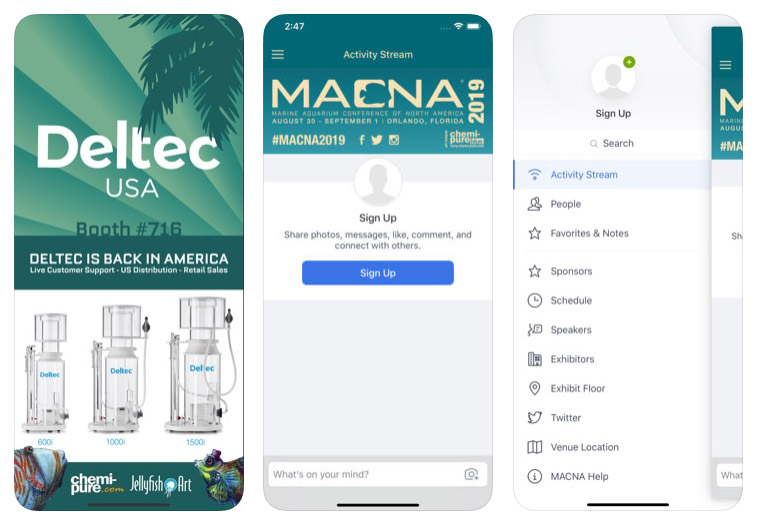 Group chats, event floor plans and schedules, exhibitor and sponsor info, and more, all at your fingertips with the 2019 MACNA App.