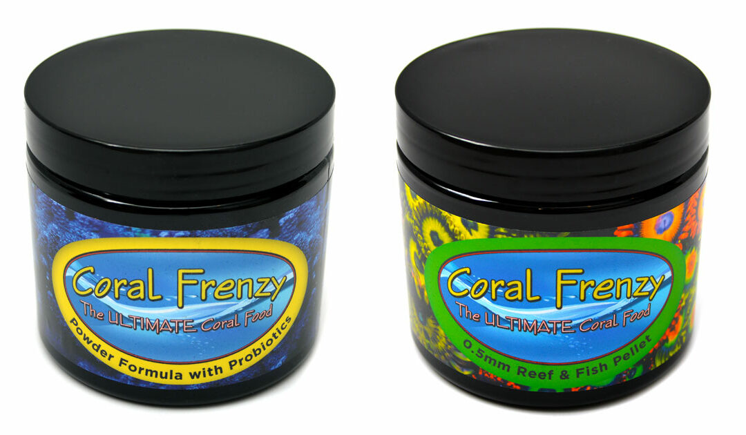 Coral Frenzy Launches Improved Dry Coral Foods