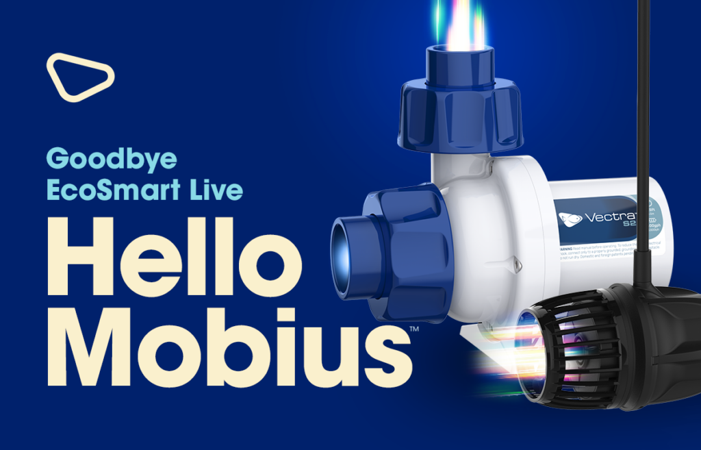 EcoTech announces Mobius firmware now shipping installed on Vectra and VorTech pumps.