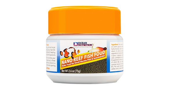 Ocean Nutrition Launches Nano Reef Fish Food