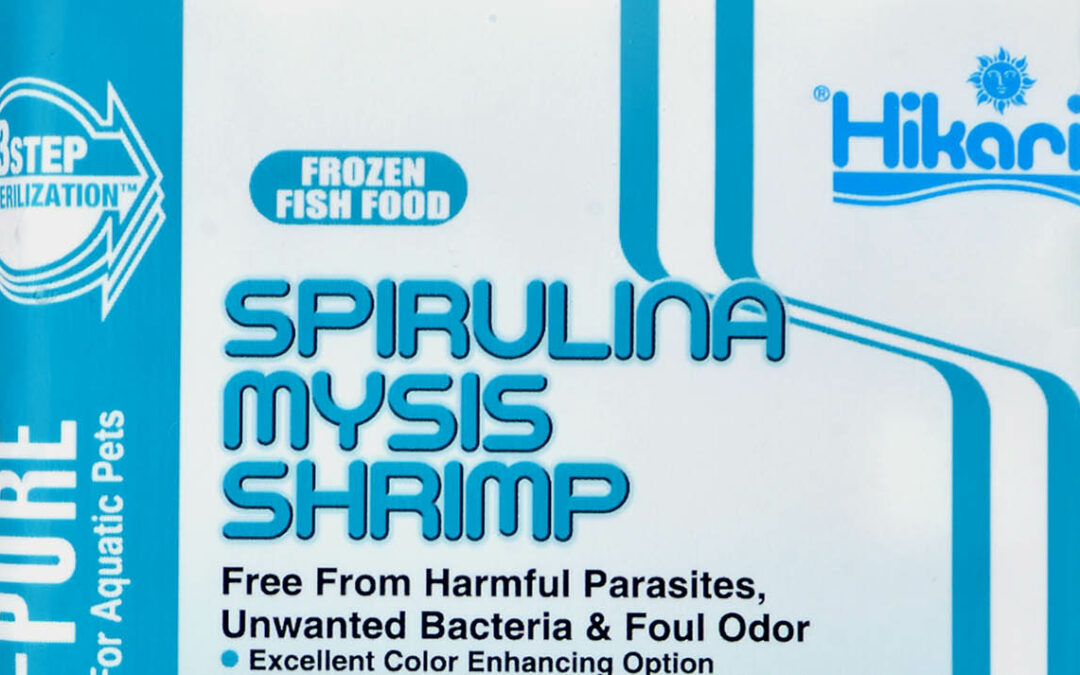 New Hikari Spirulina Mysis Shrimp