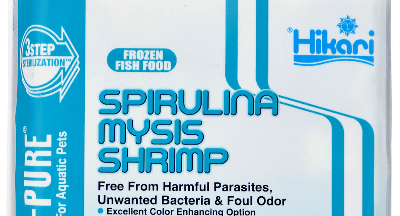 New Hikari Spirulina Mysis Shrimp CORAL Magazine