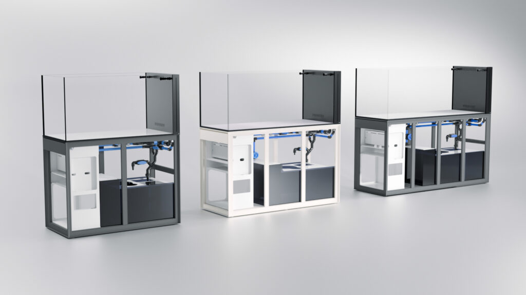 In addition to the limited-edition white and blue aesthetic, these new peninsula reefs configurations will also be available in existing color schemes from Ultum Nature Systems.
