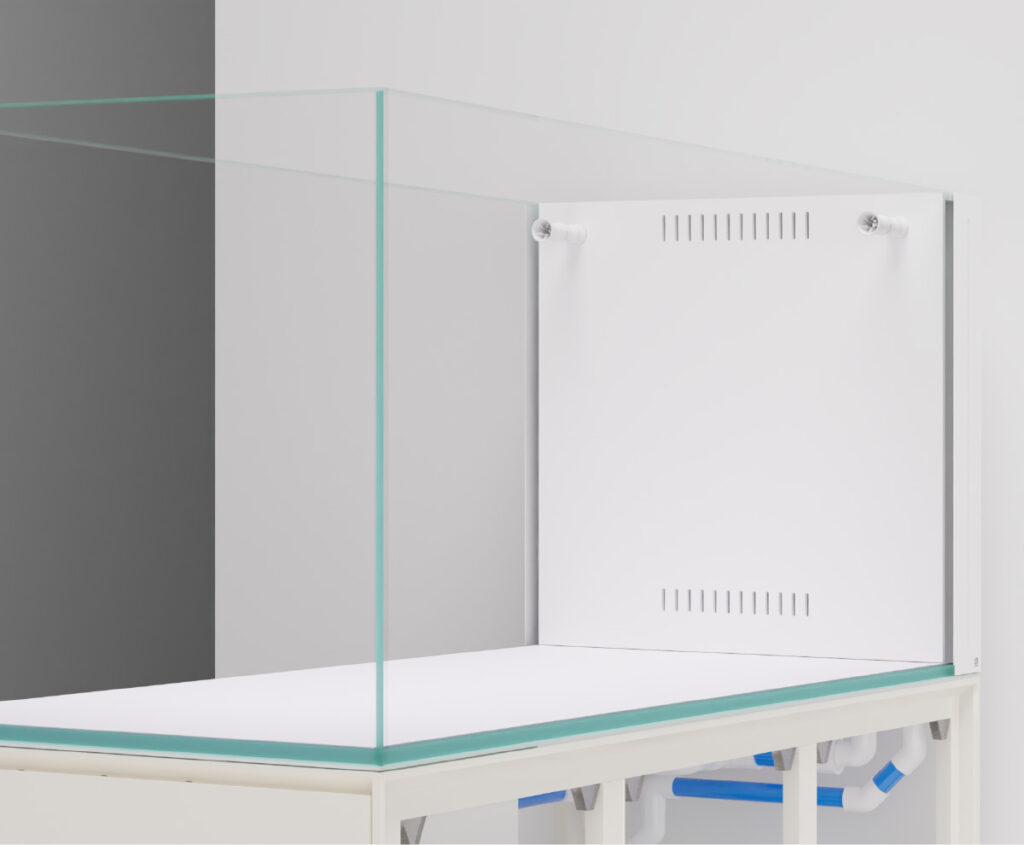 This limited-edition series features clear silicone seams.