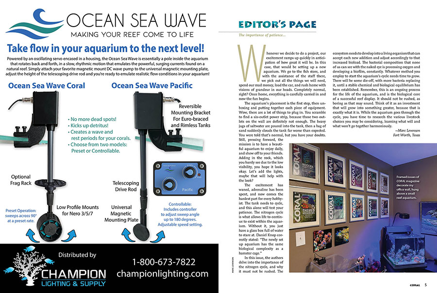 Letter From The Editor, CORAL Magazine, September/October 2025.