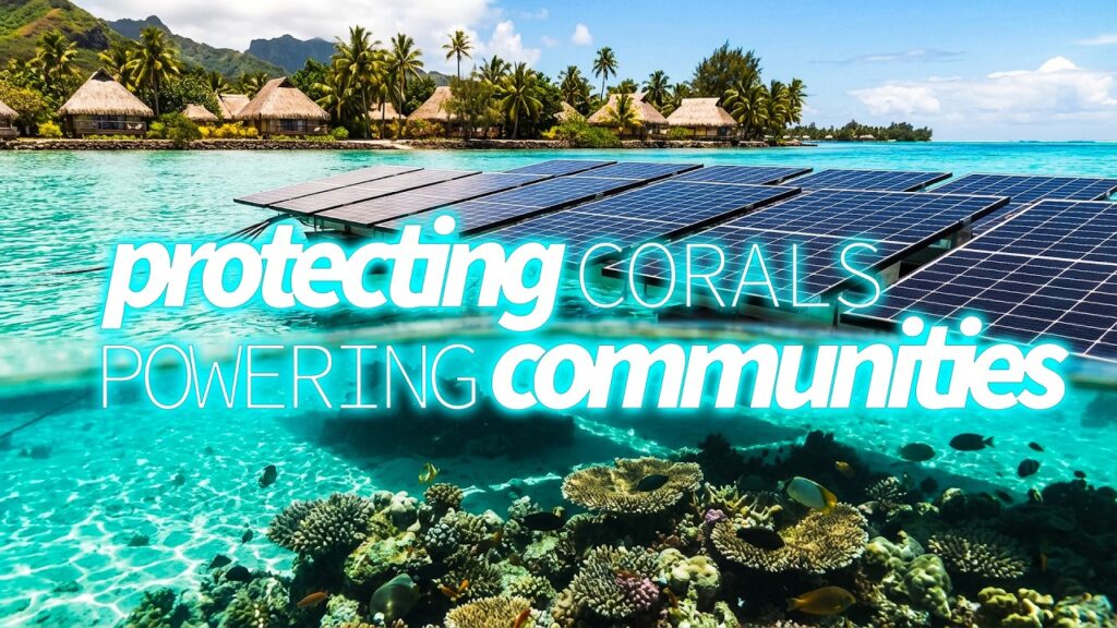 Can floating solar panels power coastal communities and provide a respite to besieged coral reefs during marine heatwaves? Reef Patrol's recent video investigates an exciting new experiment underway in French Polynesia.