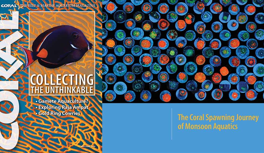 Reef Network Reviews CORAL Magazine: COLLECTING THE UNTHINKABLE